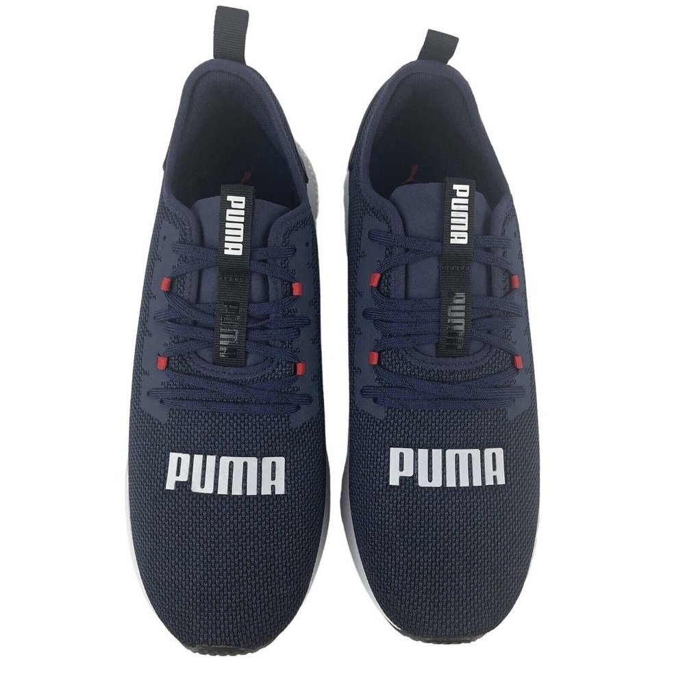 Puma Mens Hybrid NX Mens Athletic Sneaker Shoes Size 12 New In box Blue Lace Up - Picture 4 of 10